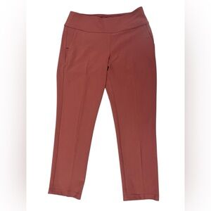 Adidas pull on ankle stretch wide band pants